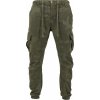 Pánské klasické kalhoty Urban Classics camo Cargo Jogging pants olive camo