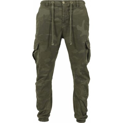 Urban Classics camo Cargo Jogging pants olive camo