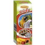 Avicentra Sticks Tyčinky ovoce / med pro velké papoušky 130 g – Hledejceny.cz