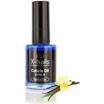X-NAILS Cuticle Oil Vanilla výživný nehtový olejíček VANILKA 15 ml – Zboží Dáma