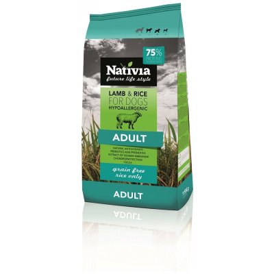 Nativia Adult Lamb & Rice 2 x 15 kg
