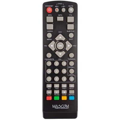 Dálkový ovladač Mascom MC650T HD, MC750T2 HD – Zboží Mobilmania