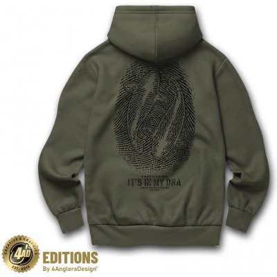 4ANGLERSDESIGN mikina Carp Fishing ... It´s In My DNA – Hledejceny.cz