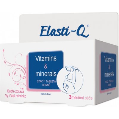 Elasti-Q Vitamins and Minerals s post.uvolňov. 90 tablet – Hledejceny.cz