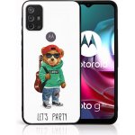 Pouzdro PROTEMIO 41511 MY ART Silikónový obal Motorola Moto G10 / G20 / G30 BEAR (008)