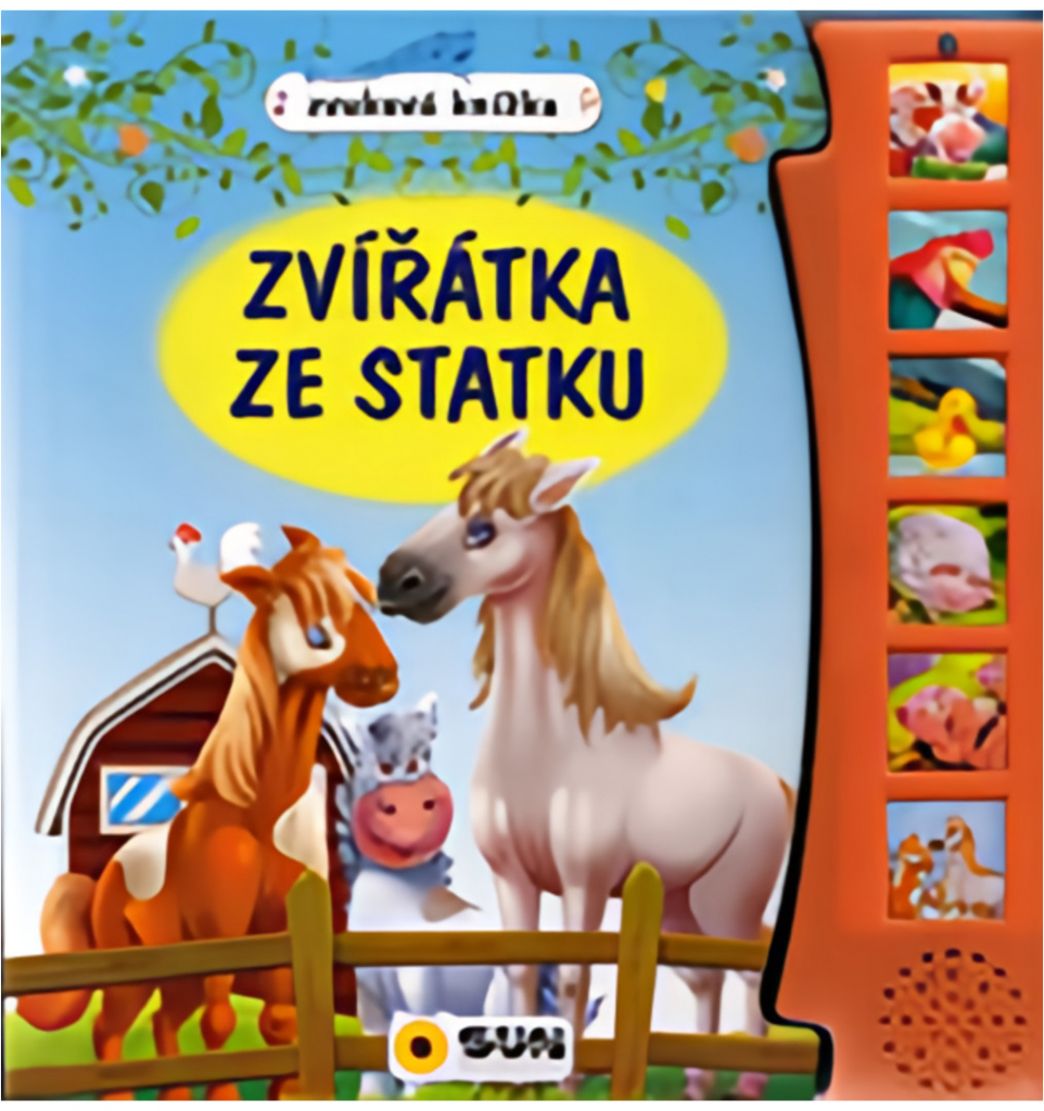 Zvířátka na statku - zvuková kniha