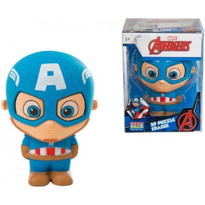 SAMBRO Figurka Avengers Captain America 3D XL guma na gumování
