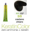 Barva na vlasy BBcos Keratin Color barva na vlasy 5/0 100 ml