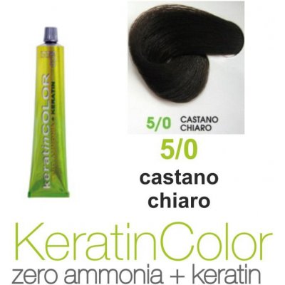 BBcos Keratin Color barva na vlasy 5/0 100 ml
