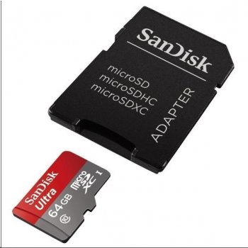 SanDisk microSDXC 64 GB SDSQUNS-064G-GN3MA