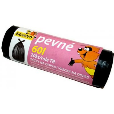 Vipor Pytle Ekonoµm 60l 10µm 20ks černé – Sleviste.cz