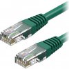 síťový kabel AlzaPower APW-CBP5EU0005E Patch CAT5E, UTP, 0.5m, zelený