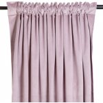 Hotový závěs ZIENNA ESSENTIALS zatemňovací pudrový - na pásce 886237 – Sleviste.cz