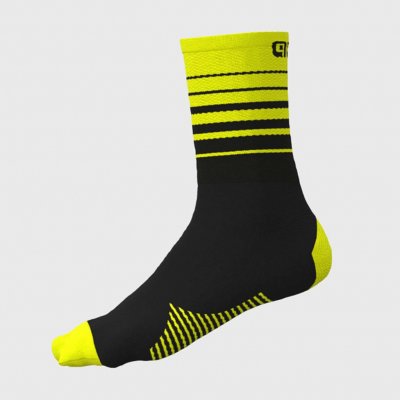 Alé Cyklistické ponožky klasické ONE černá/žlutá – Zboží Mobilmania