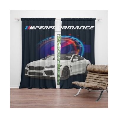 Sablio Závěs MPERFORMANCE Tachometr: 2ks 140x250cm – Hledejceny.cz