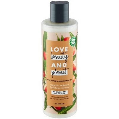 Love Beauty and Planet Majestic Moisture sprchový gel 400 ml