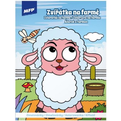 MFP 5301139 Omalovánky A4 Zvířátka na farmě 210x276mm – Zbozi.Blesk.cz