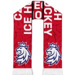 Střída Sport šála pletená pattern Český hokej červená – Zboží Mobilmania