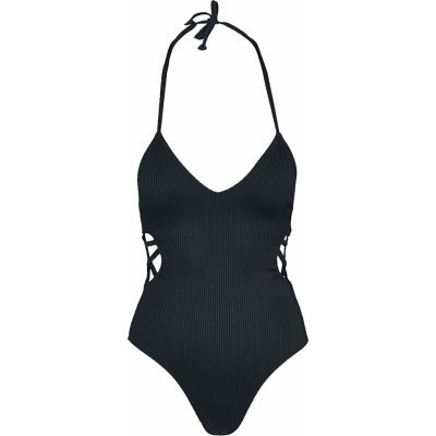 Urban Classics Ladies Rib Swimsuit black – Zboží Mobilmania