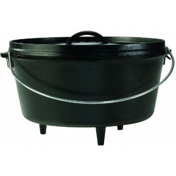 Lodge Litinový outdoorový hluboký hrnec s poklicí 7,6 l - Camp Dutch Oven