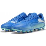 Puma FUTURE 7 PLAY FG/AG Puma Hyperlink Blue Mint White Green bílá – Hledejceny.cz