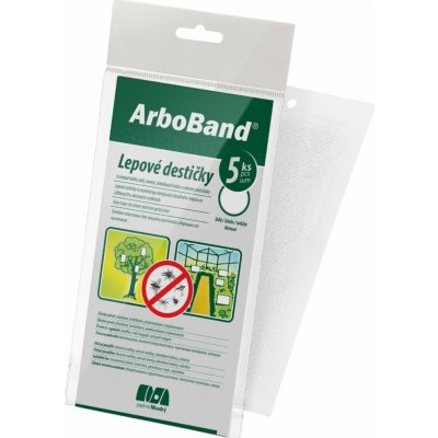 AgroBio PM Lepové desky bílé ArboBand 5 ks – Zbozi.Blesk.cz
