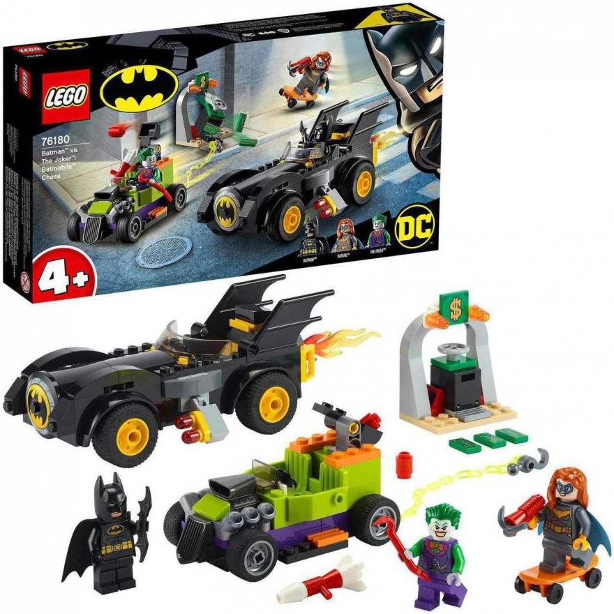 LEGO 76180 Batman vs. Joker: Honička v Batmobilu