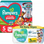 Pampers Active Baby Pants Paw Patrol 5 66 ks – Hledejceny.cz