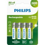 Philips AA 2600mAh 4ks R6B4B260/10 – Zboží Živě