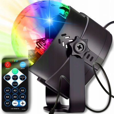 Disko koule MAXSELL s dálkovým ovládáním 160 mm Bluetooth – Zbozi.Blesk.cz