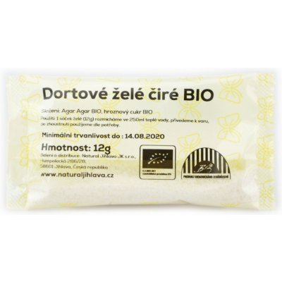 Natural Jihlava DORTOVÉ ŽELÉ čiré Bio 12 g – Zboží Dáma