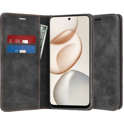 Techsuit Confy pro Honor 400 Smart 5G - Černé – Sleviste.cz