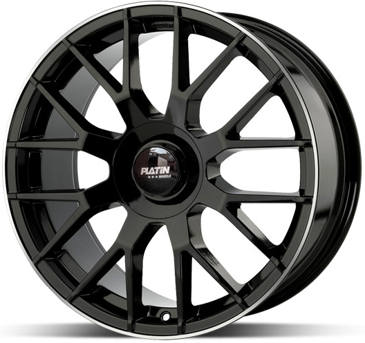 Platin P108 8x19 5x112 ET43 black polished