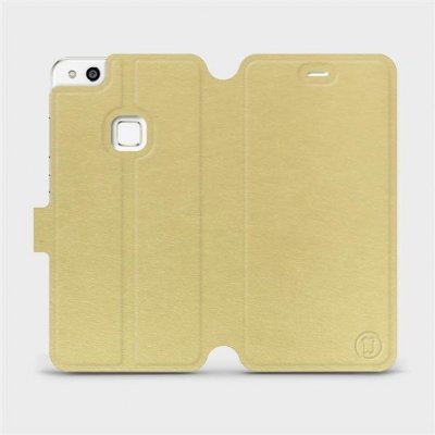 Pouzdro Mobiwear Flip Huawei P10 Lite v provedení C_GOS Gold&Gray – Zbozi.Blesk.cz