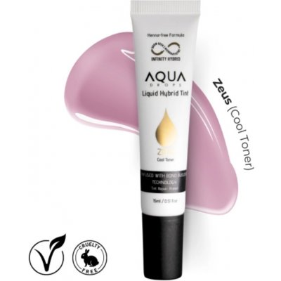 Infinity Aqua Drops hybridní tekutá barva na obočí Zeus Cool Toner 15 ml – Zboží Dáma
