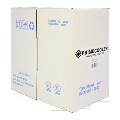 PrimeCooler PC-CABFTP5E-305solid 305m CAT5E FTP 26# CCA drát – Zboží Živě