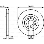 BOSCH Brzdový kotouč 0 986 478 963 – Zbozi.Blesk.cz