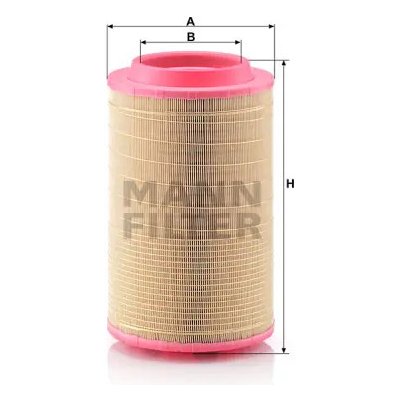 MANN FILTER Vzduchový filtr C 25 860/5 – Hledejceny.cz
