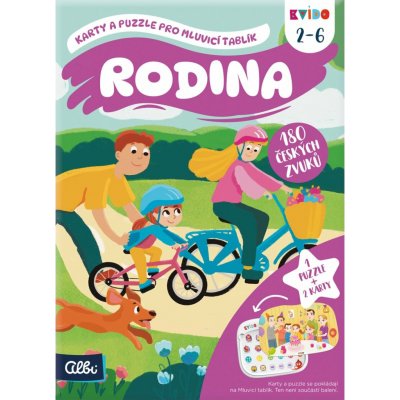 Albi Kvído Karty a puzzle pro mluvicí tablík Rodina – Hledejceny.cz