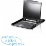 Aten CL-1000N KVM Console LCD 19'' + keyboard + touchpad 19'' 1U – Zboží Živě