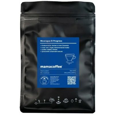 Mamacoffee El Progreso zrnková 250 g – Hledejceny.cz