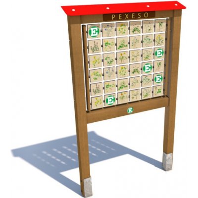 Monkeys Edukační panel Pexeso Rostliny 160 – Sleviste.cz