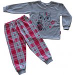 Betty Mode dětské pyžamo Sovička šedé – Sleviste.cz