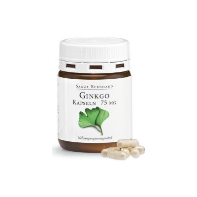 Sanct Bernhard Ginkgo Biloba 75 mg 30 kapslí – Zboží Mobilmania