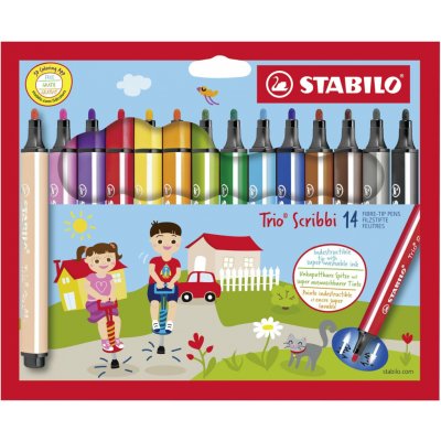 Stabilo Trio Scribbi 368/14 14 ks – Zboží Dáma