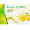 Doplněk stravy na srdce, žílu, krevní oběh Galmed Omega-3 LEMON rybí olej s vit.D 180 tobolek