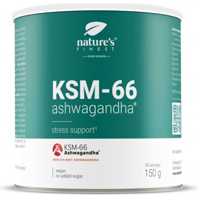 Nature´s Finest KSM-66 Ashwagandha Powder 150 g – Hledejceny.cz