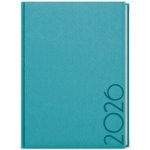 Oskar Tora A5 Týdenní 2026 tyrkys – Zboží Živě