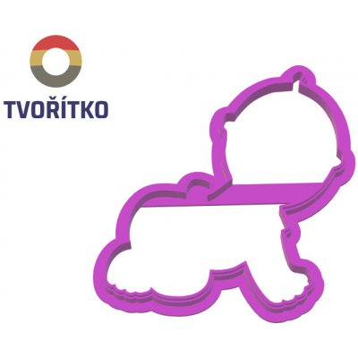 TVOŘÍTKO Batole - obrysové vykrajovátko – Hledejceny.cz