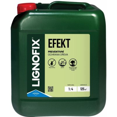 Lignofix Efekt 5 kg hnědá – Hledejceny.cz